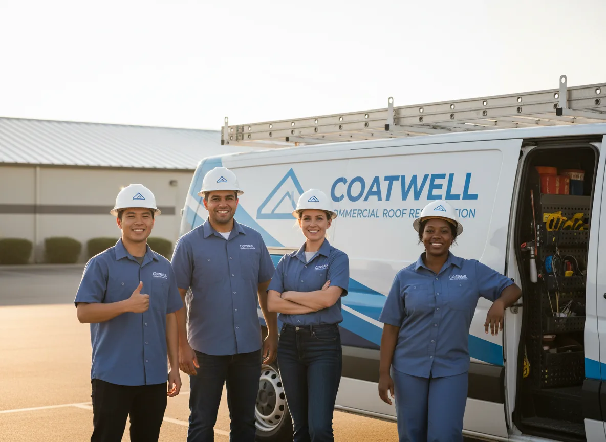 Commercial roof coating company in Bowdoin, ME